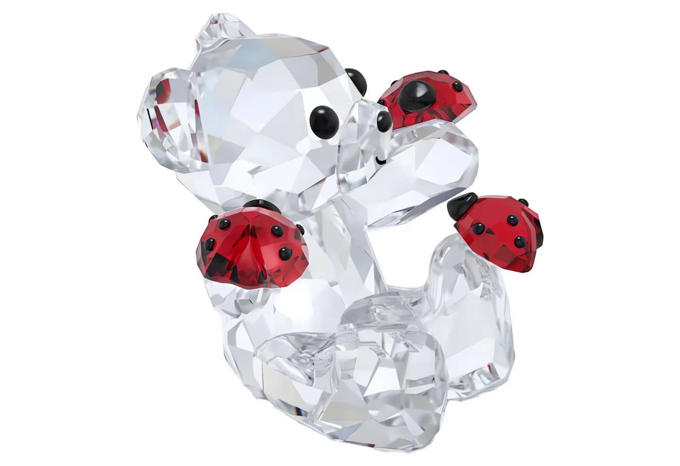 Swarovski Dekofigur Kris Bär Viel Glück Bär Kristall Figur - Bild 4
