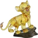 Swarovski Dekofigur Simba The Lion King Kristall Gold Bild 2
