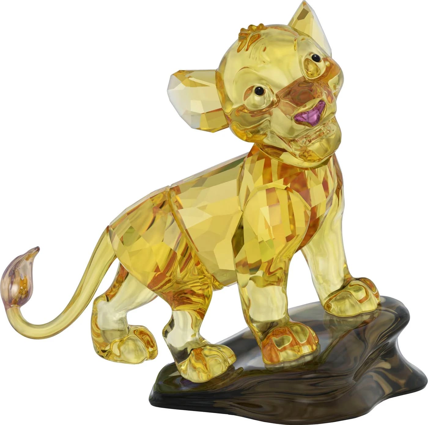 Swarovski Dekofigur Simba The Lion King Kristall Gold - Bild 2