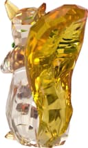 Swarovski Idyllia Eichhörnchen Deko Figur Kristall Bunt Grün Bild 4