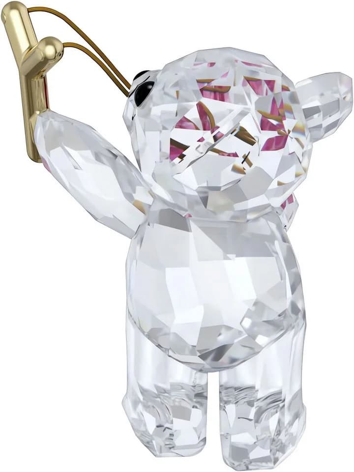 Swarovski Kris Bär Dekofigur Kristall Weiß Gold Rot Schwarz