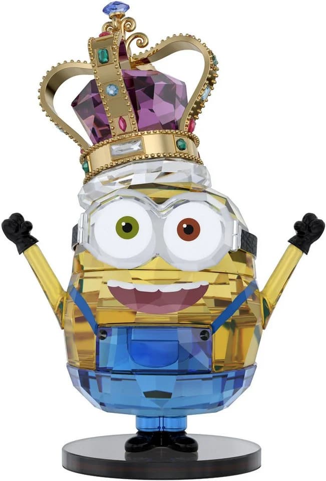 Swarovski Minions König Bob Dekofigur Kristall - Bild 2