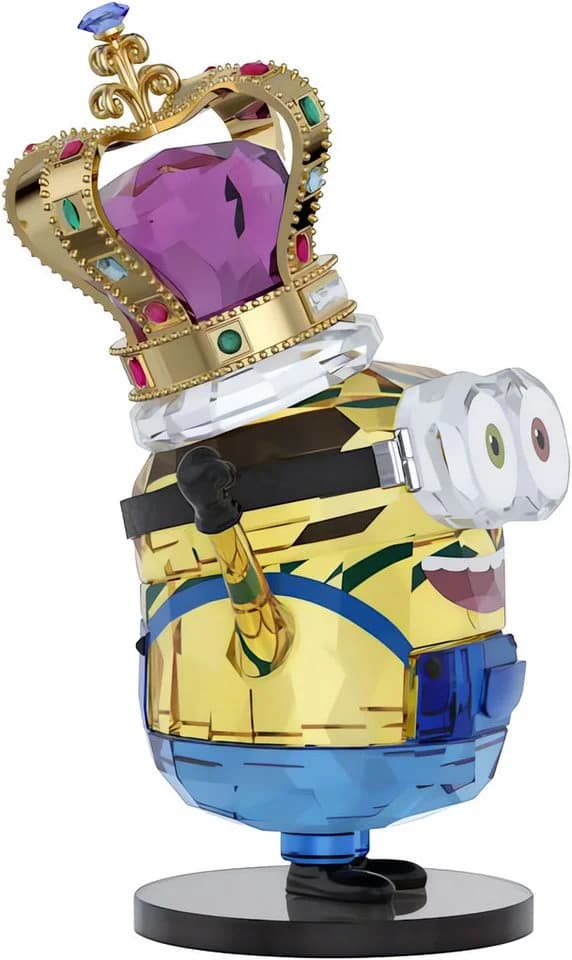 Swarovski Minions König Bob Dekofigur Kristall - Bild 3