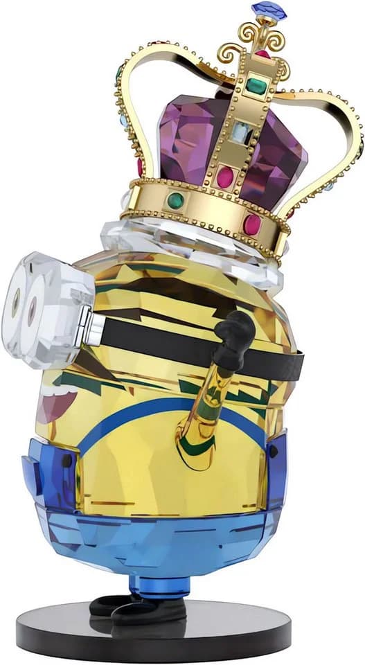 Swarovski Minions König Bob Dekofigur Kristall - Bild 4