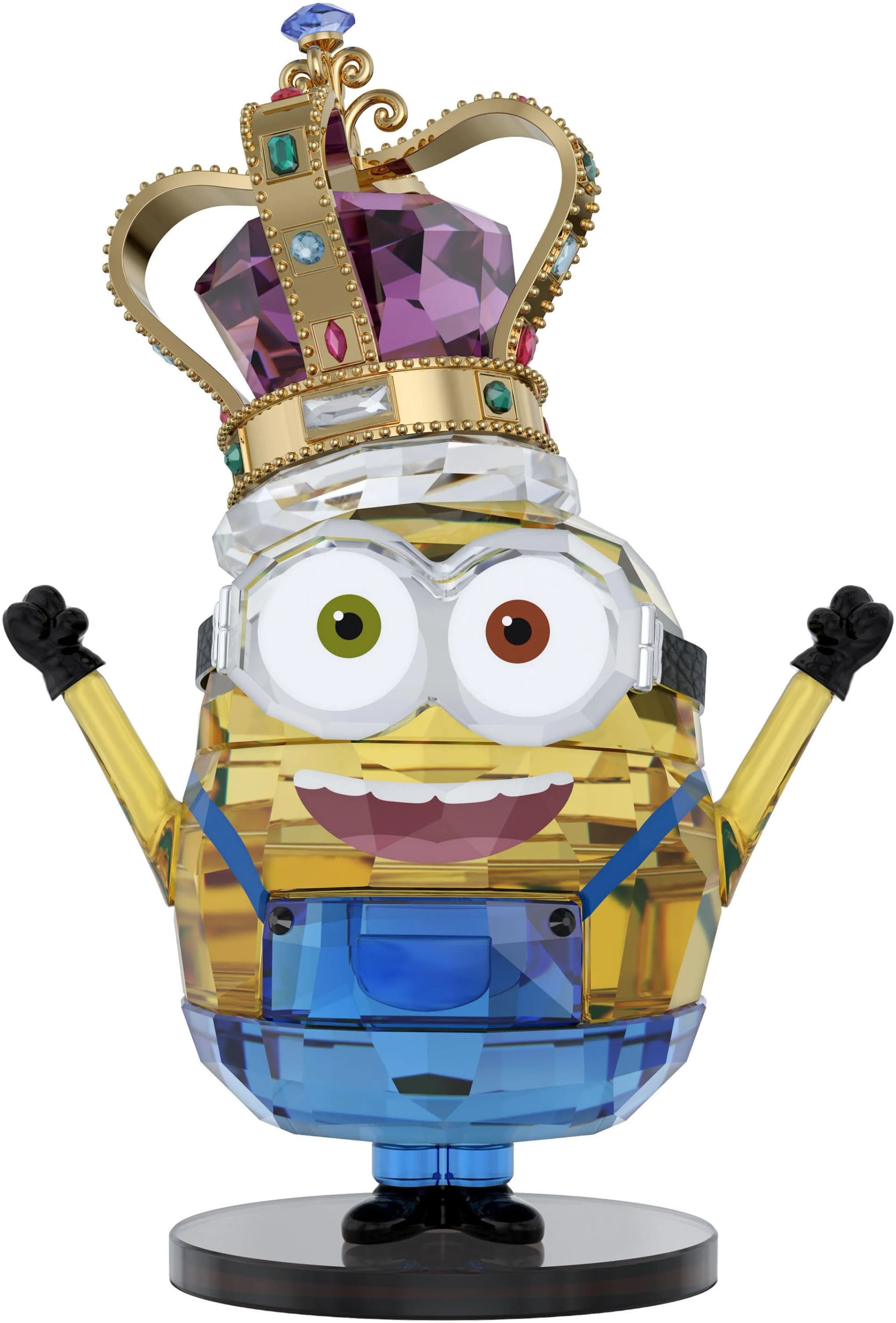 Swarovski Minions König Bob Dekofigur Kristall - Bild 5