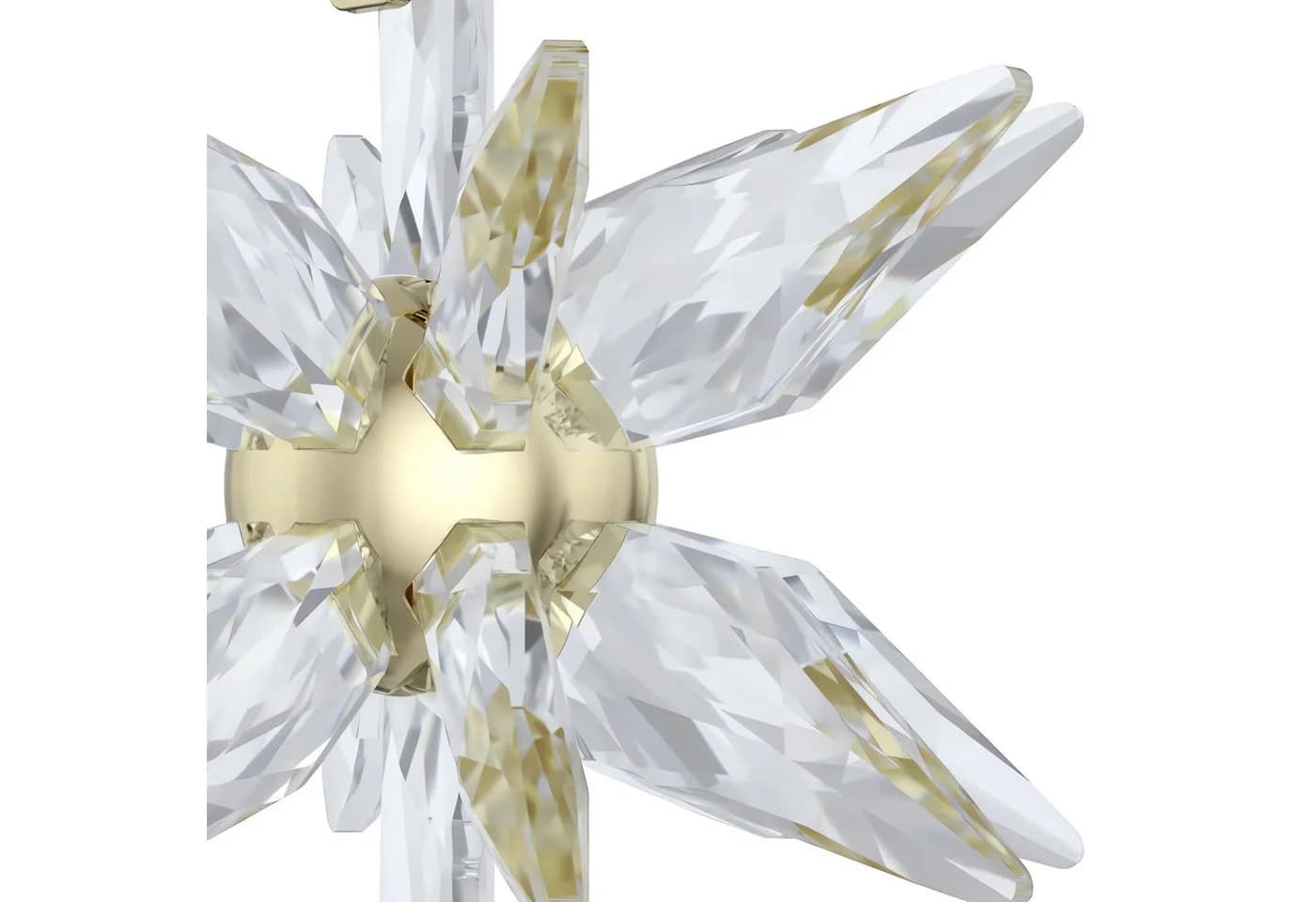 Swarovski Kristallfigur Annual Edition 3D Ornament 2025 Weiß Gold Dekohänger - Bild 5