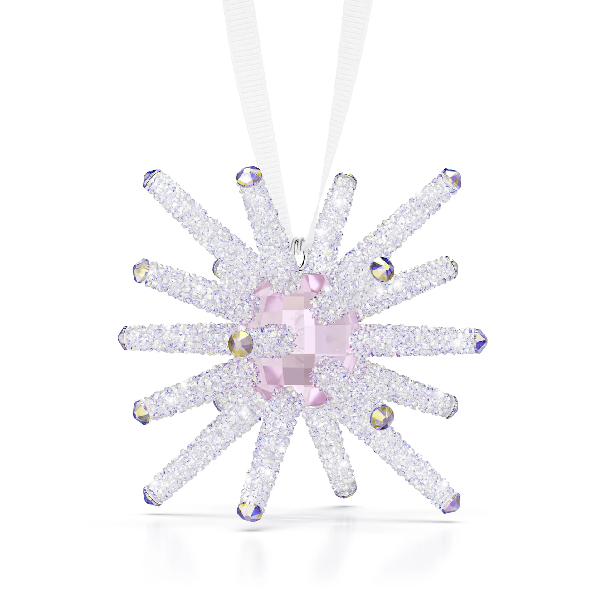 Swarovski Kristallfigur Sammelfigur Wicked Zauberstab Ornament Kristallweiß Rosa Metallfarben