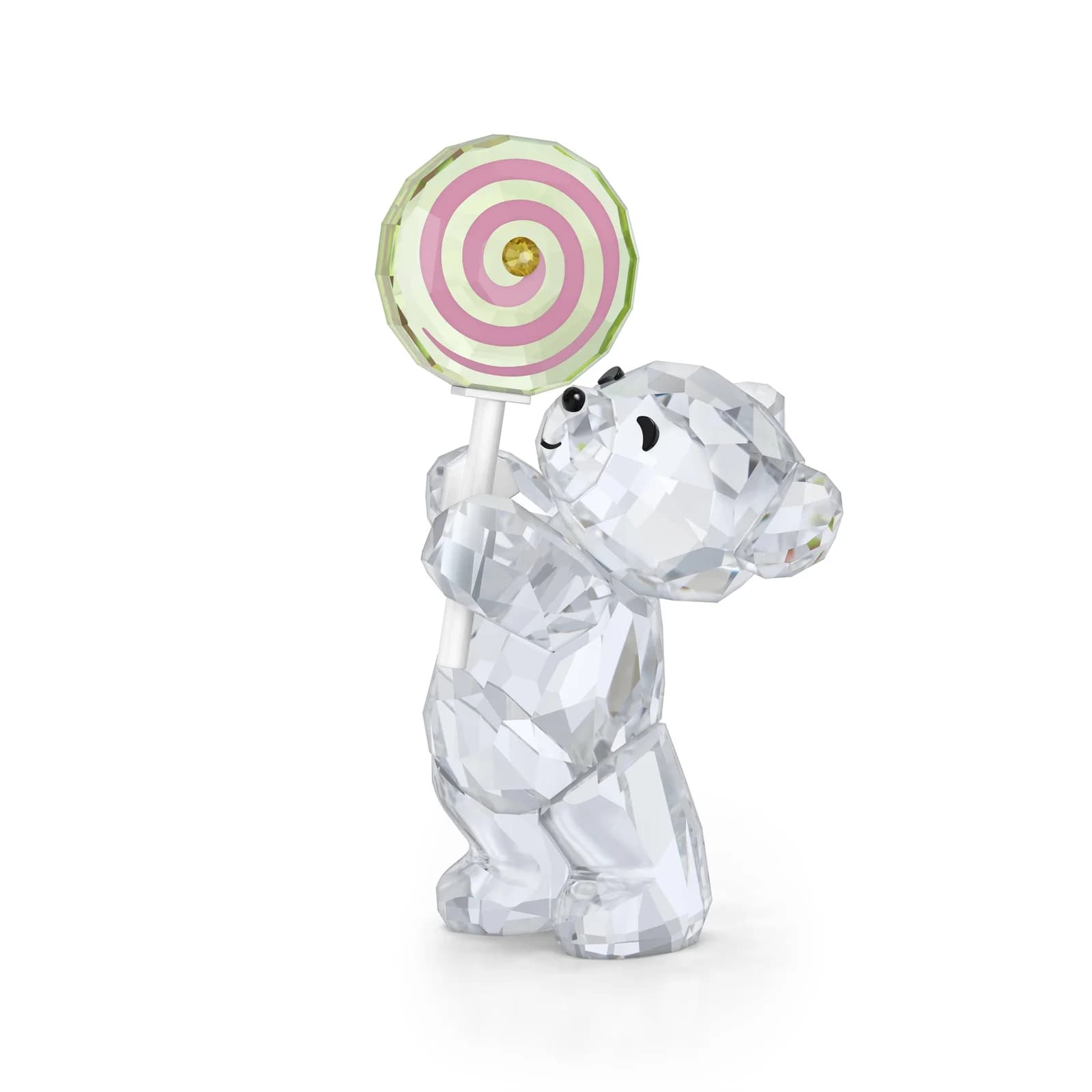 Swarovski Kristallfigur KRIS BEAR Sweet Lollipop Dekofigur Metall Kristall