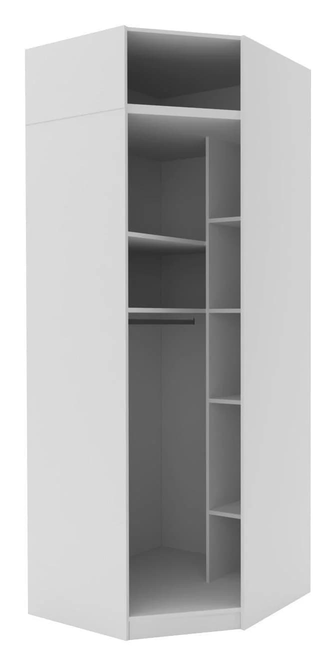 Eckschrank 'UNIT' in Weiß