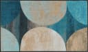 wash+dry by Kleen-Tex Teppich Galaxia Blau Rutschhemmend Waschbar Bild 3