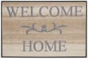 wash+dry by Kleen-Tex Fußmatte Welcome Home Beige Grau Bild 2