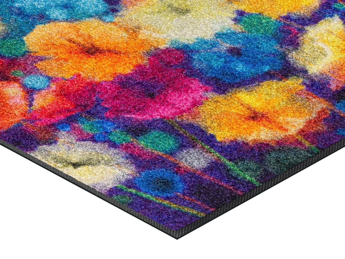 wash+dry by Kleen-Tex Fußmatte Flowerlover Bunt Polyamid - Bild 5
