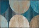 Teppich Galaxia Blau Rutschhemmend Waschbar Kunstfaser Bild 2