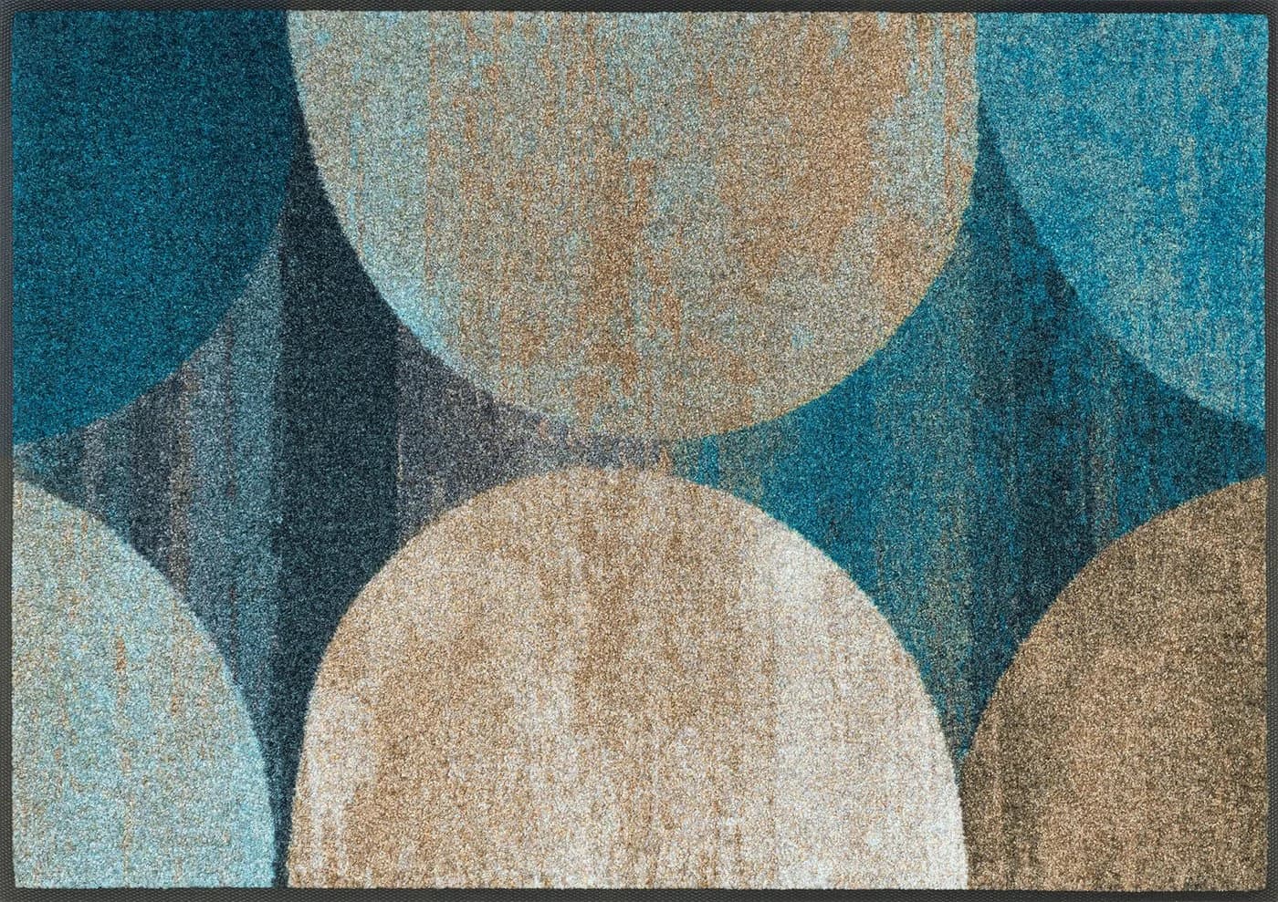 Teppich Galaxia Blau Rutschhemmend Waschbar Kunstfaser - Bild 2