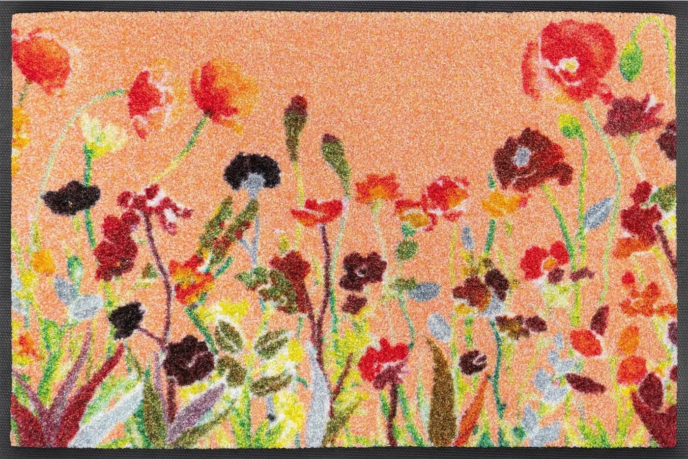 wash+dry by Kleen-Tex Fußmatte Wildflowers Bunt Polyamid - Bild 3