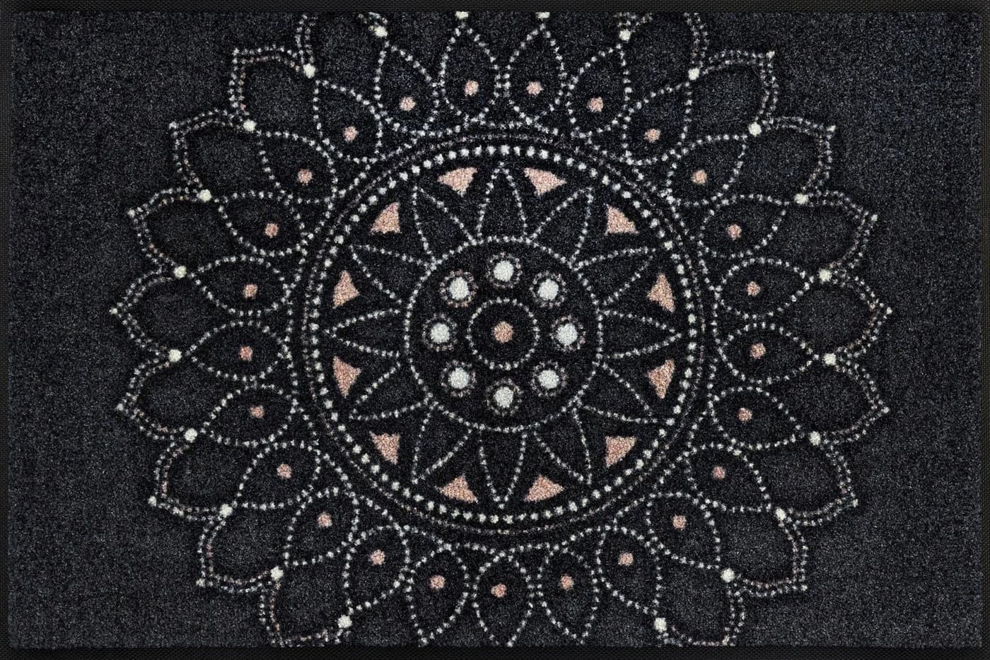 wash+dry by Kleen-Tex Fußmatte Purnima Grau Mandala - Bild 3