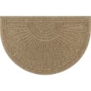 wash+dry by Kleen-Tex Fußmatte DUNE Halfmoon Taupe Braun Outdoor Bild 1