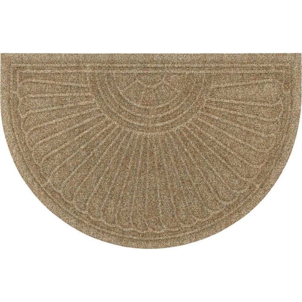 wash+dry by Kleen-Tex Fußmatte DUNE Halfmoon Taupe Braun Outdoor