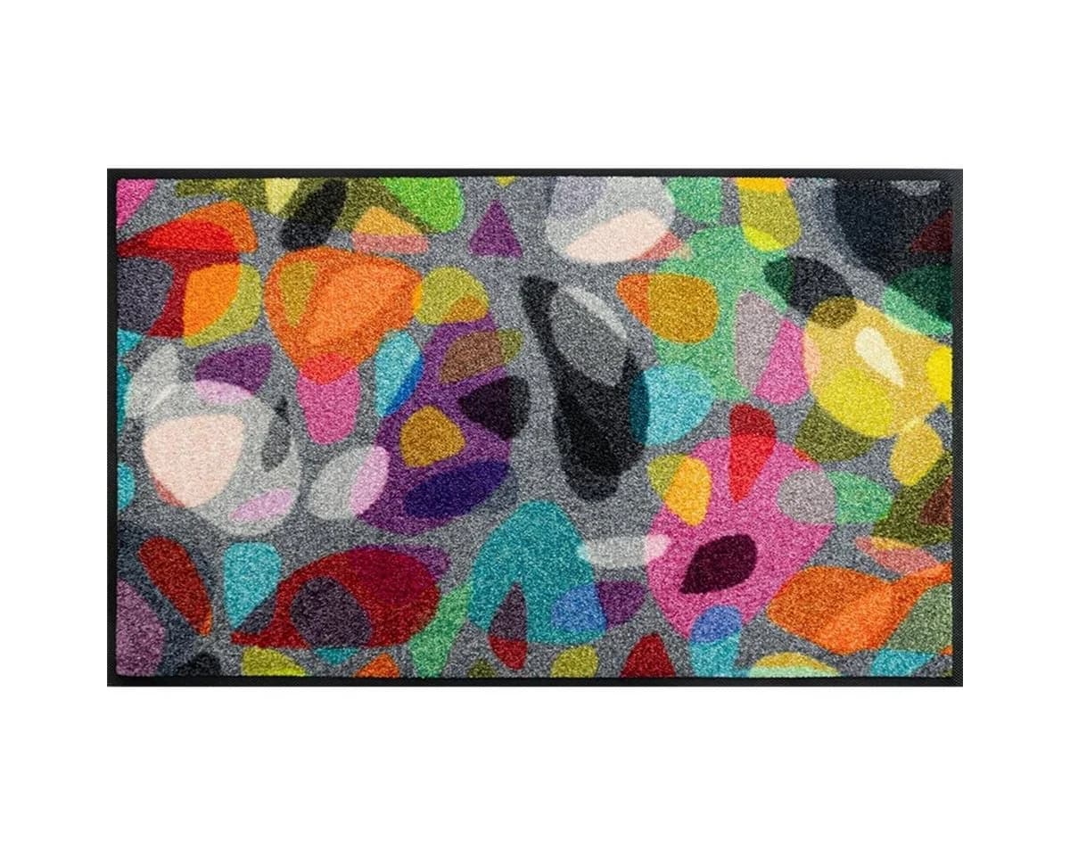 wash+dry by Kleen-Tex Teppich Reodiva Bunt Sixties-Stil