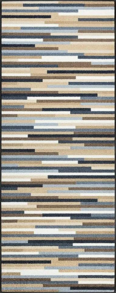 wash+dry by Kleen-Tex Läufer Mikado Stripes Beige Gestreift - Bild 2