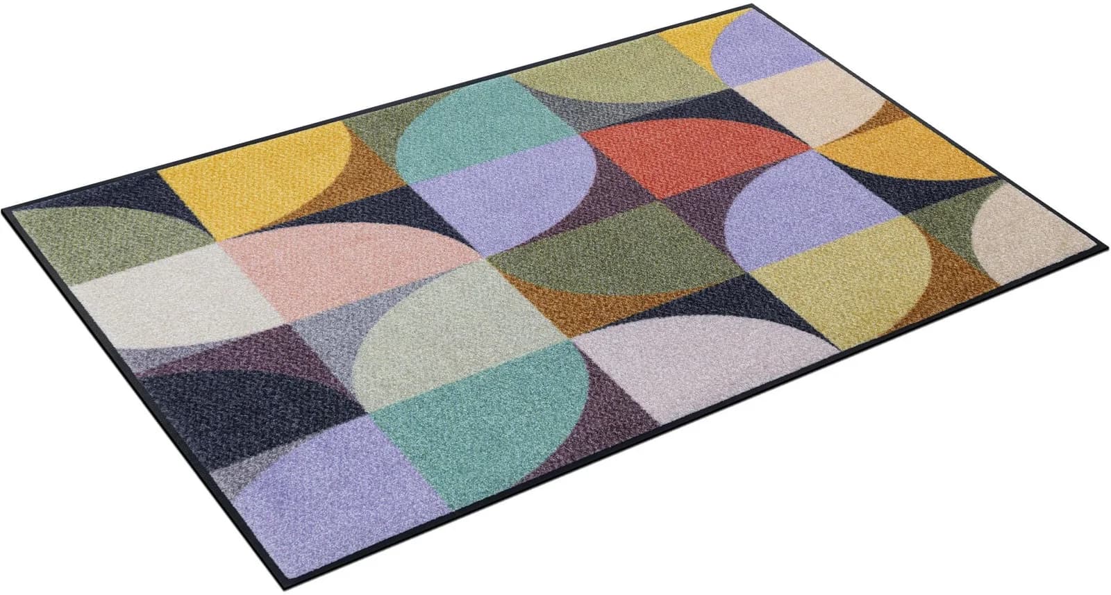 wash+dry by Kleen-Tex Teppich Colour Moments Bunt Polyamid