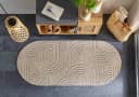 wash+dry by Kleen-Tex Teppich Sand Twist Bunt Polyamid Bild 1