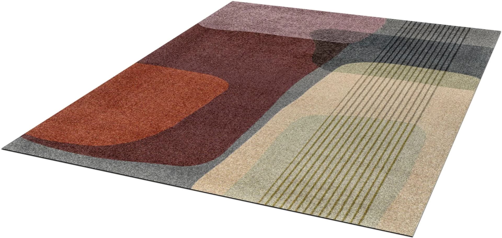 wash+dry by Kleen-Tex Teppich Arcadia Bunt Polyamid