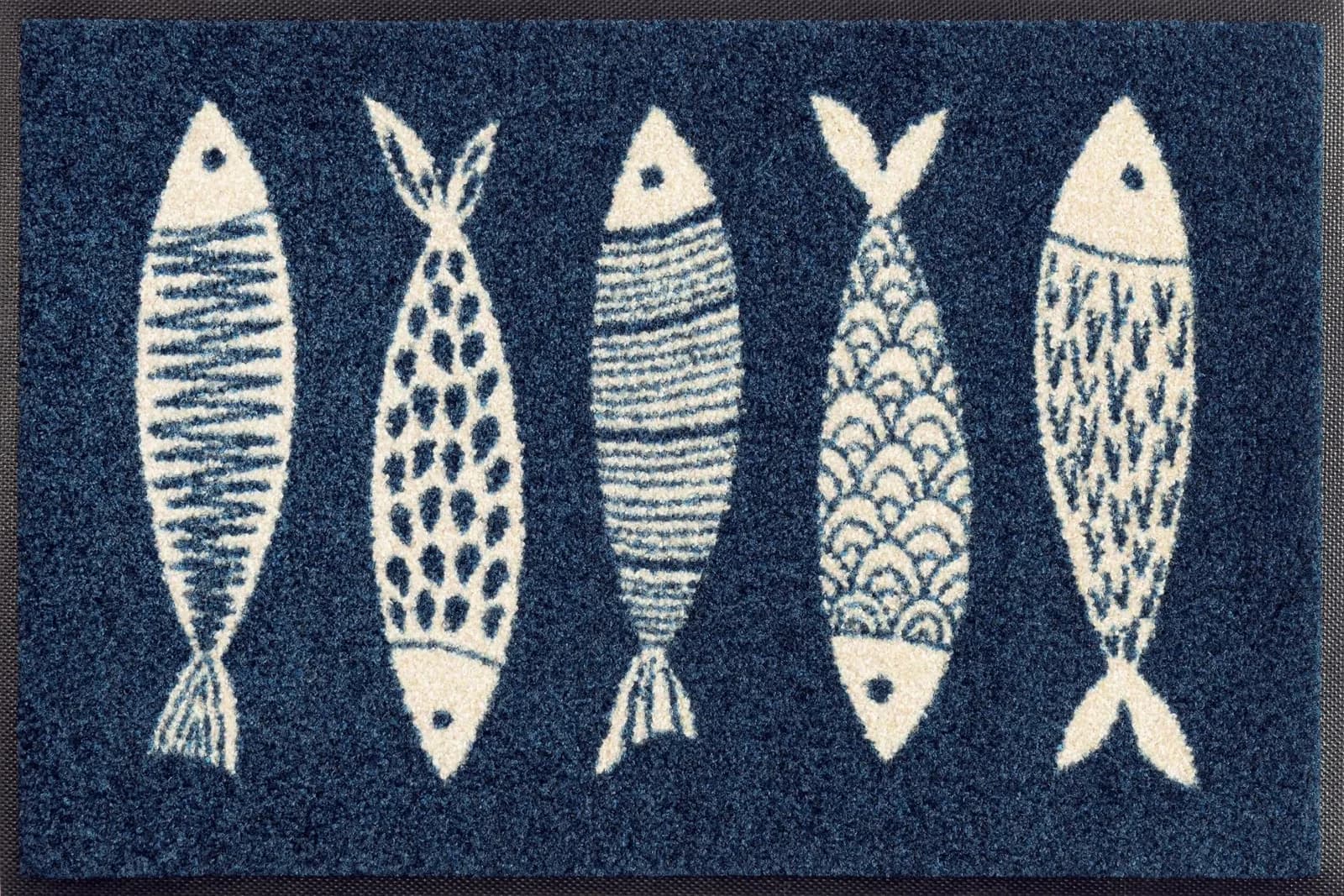WASH+DRY BY KLEEN-TEX Fußmatte Fish Tango bunt