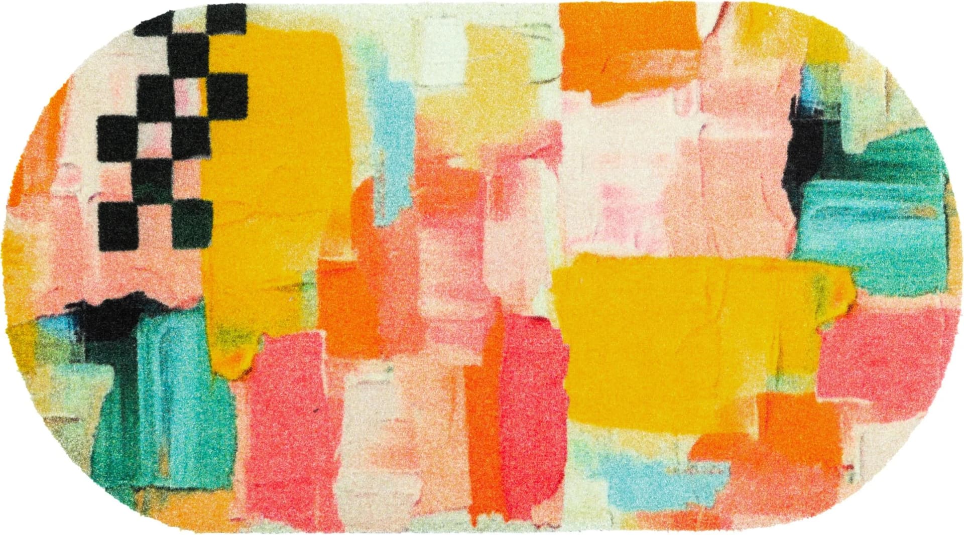 Fußmatte Läufer Paintshape bunt 50x90cm
