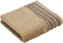 VOSSEN Badetuch Cult de Luxe Camel Glanzbordüre Bild 2