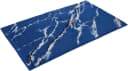VOSSEN Badematte Marble tiefblau Polyacryl Marmor-Design Bild 3