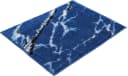 VOSSEN Badematte Marble tiefblau Polyacryl Marmor-Design Bild 4