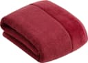 VOSSEN Badetuch Pure Rot 100x150cm Frottier Bio-Baumwolle Bild 2