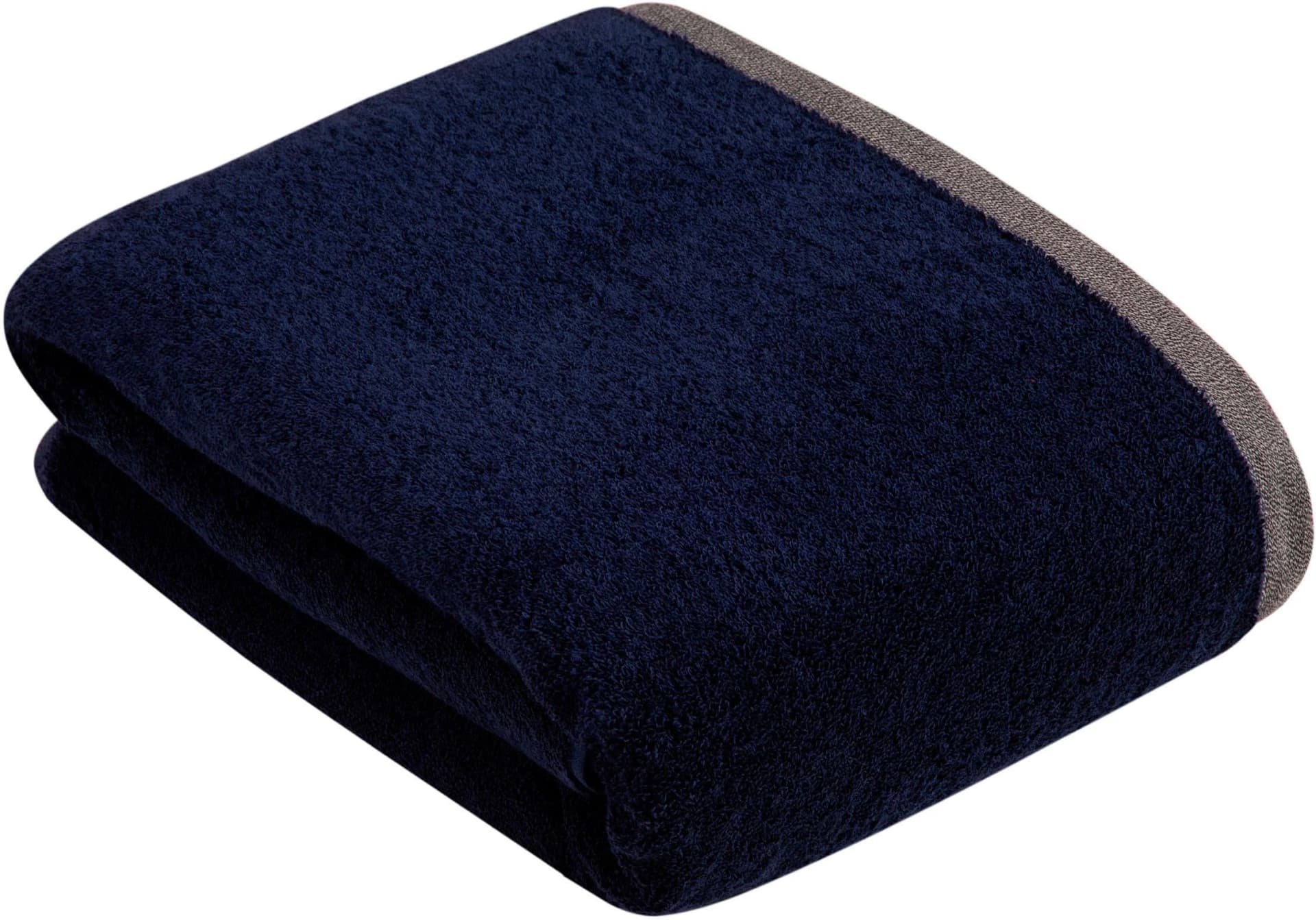BUGATTI Prato Badetuch Marine Blau 100x150cm Walkfrottier
