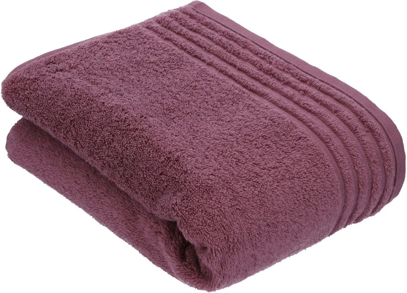 VOSSEN Badetuch Vienna Style Supersoft Schwarzberry 67x140cm - Bild 2