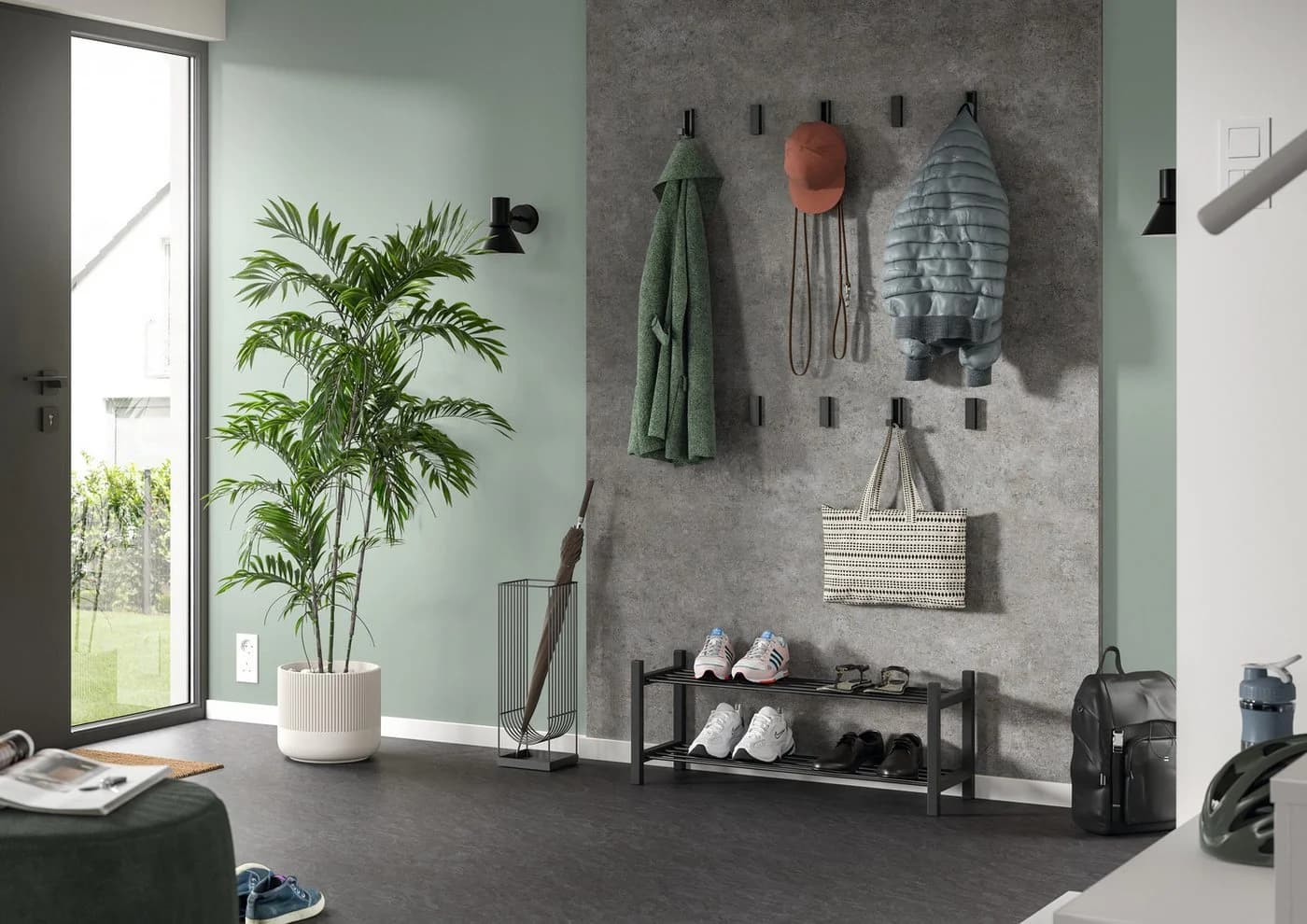 EGGER Wandpaneel DecoWall Rovigo Beton Grau - Bild 2