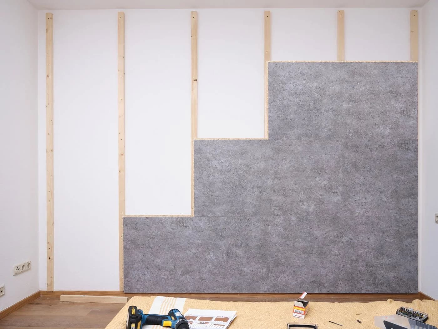 EGGER Wandpaneel DecoWall Rovigo Beton Grau - Bild 4