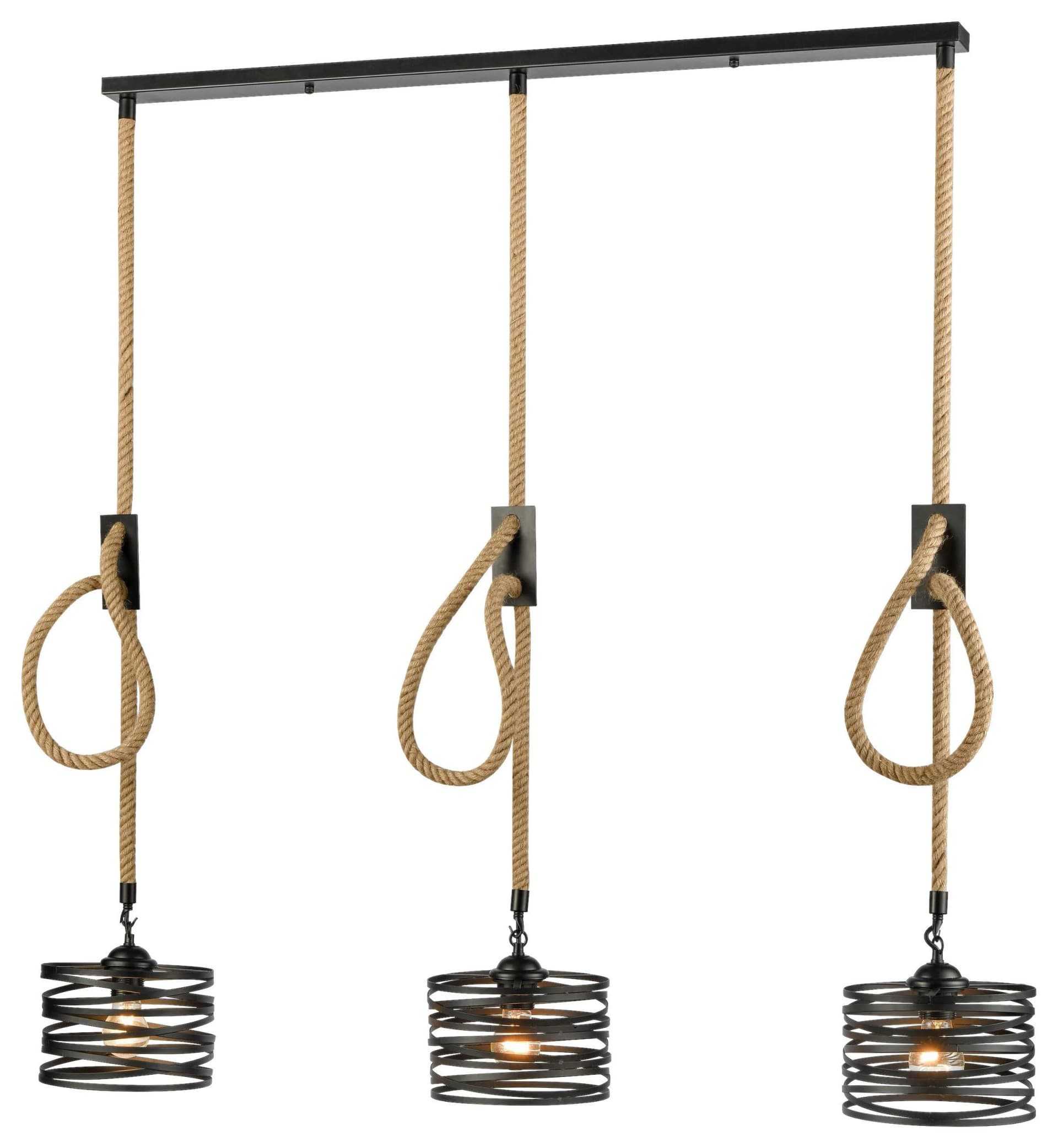 Hängeleuchte Everin max. 40 Watt Schwarz