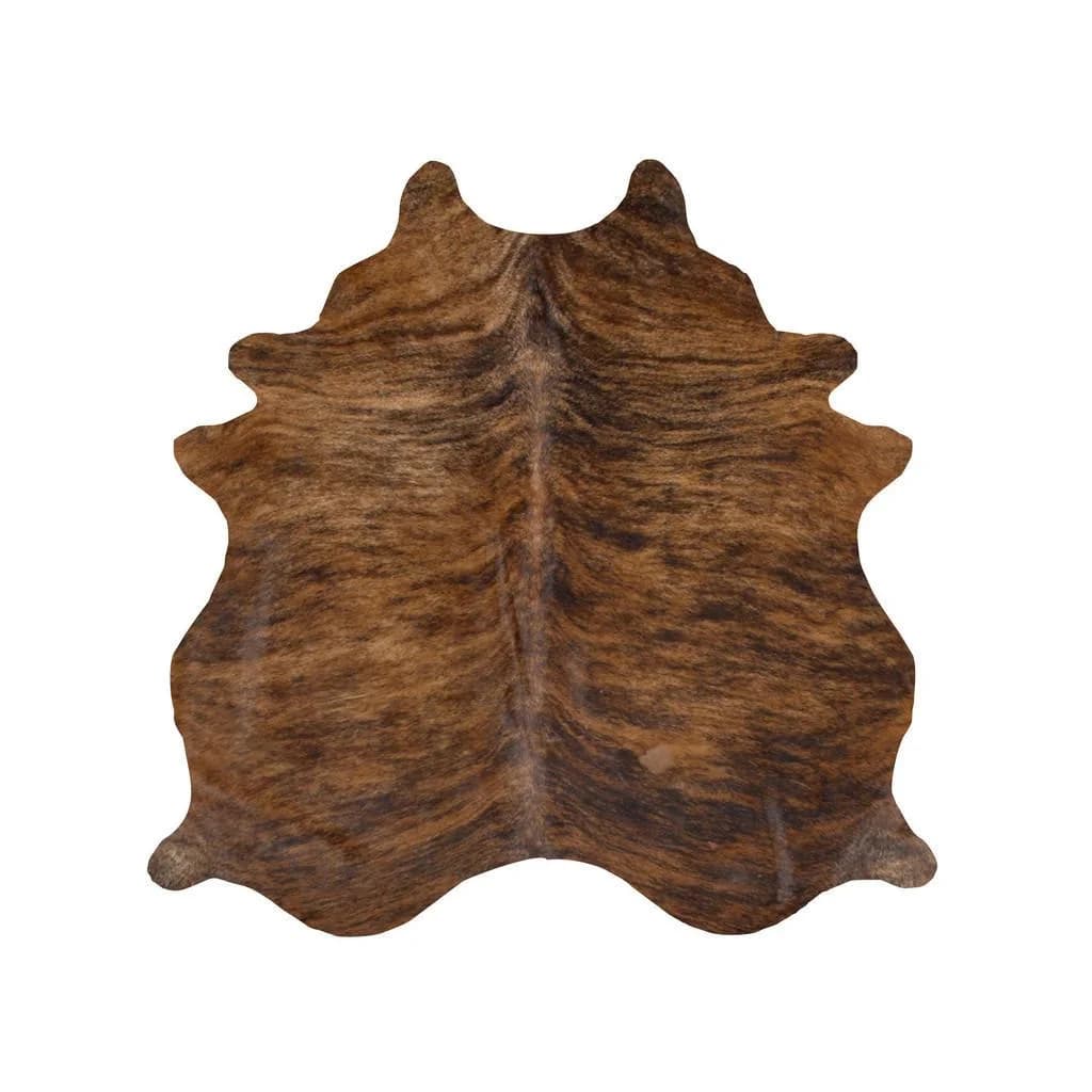 Linea Natura Rinderfell Cordoba Dunkelbraun Fellteppich