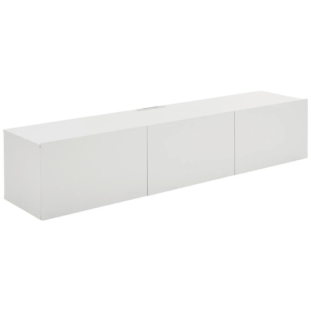 Hom'in Lowboard Weiß Hängend Wohnzimmer