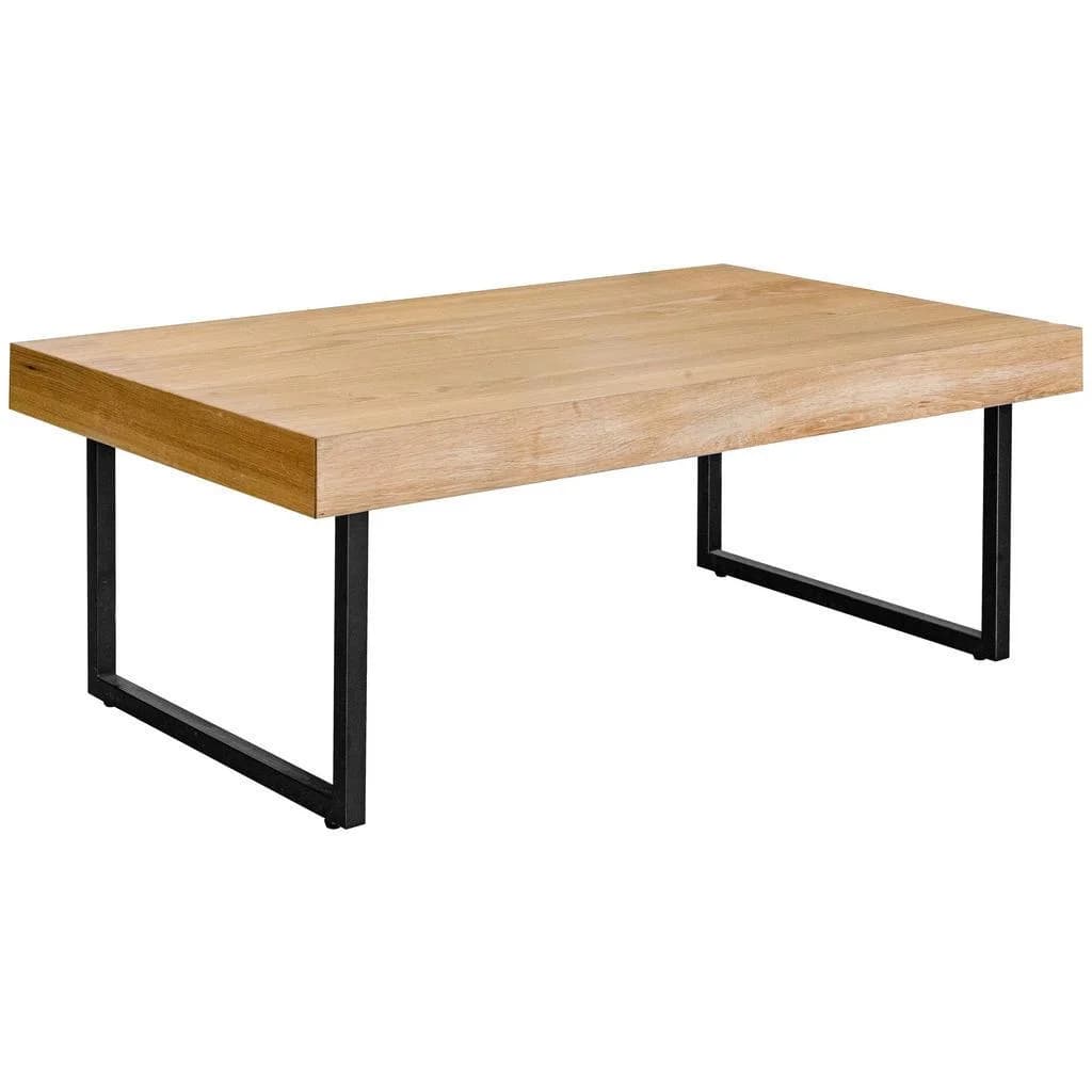 Mid.you Couchtisch Eiche Furniert U-Form