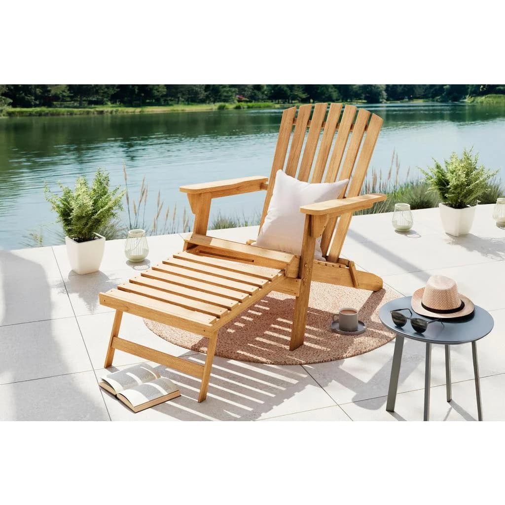 Ambia Garden Garten-Relaxsessel Akazie Vollmassiv