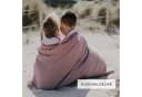furora HOLIDAY Strandtuch XXL 200x200 cm Baumwolle Dunkelblau Premium Fouta Bild 5