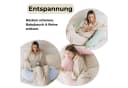 furora BABY Stillkissen XXL Rosa Atmungsaktiv Formbar Bild 4