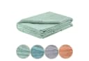 Babydecke Baumwolle (Bio) XXL 75x100 cm Strickmuster furora BABY Bild 2