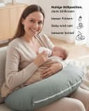 furora BABY Stillkissen XXL lang: Seitenschläferkissen & Schwangerschaftskissen Bild 1