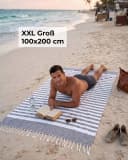 furora HOLIDAY Badetuch 100x200 cm 100% Baumwolle Frottee Bild 3