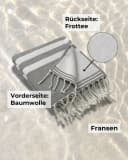 furora HOLIDAY Badetuch 100x200 cm 100% Baumwolle Frottee Bild 5