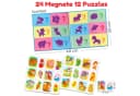 MAGNIKON Magnetisches Lernspielzeug Meine ersten magnetischen Puzzles Bunt Bild 4