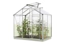 GFP Gewächshaus Jasmin 2 Aluminium mit Polycarbonat & Fensteröffner Bild 2